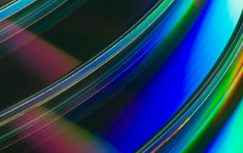 Abstract image of coloured lines as if viewed through a prism