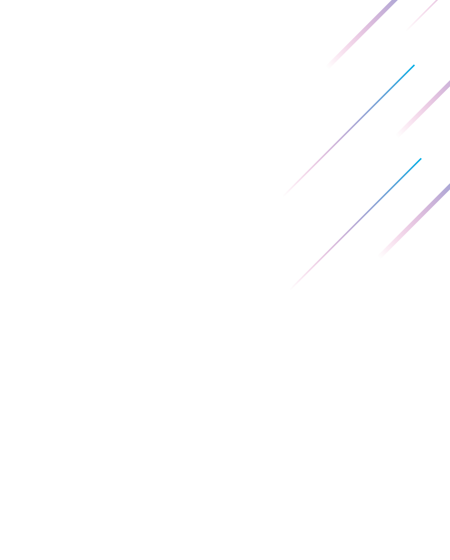 Blue and purple downward right dashes