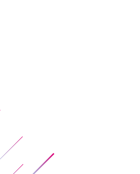 Three left sided purple dashes