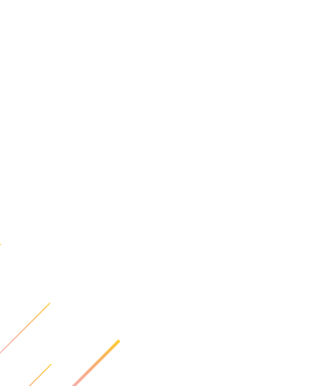 Three orange and red left-sided dashes